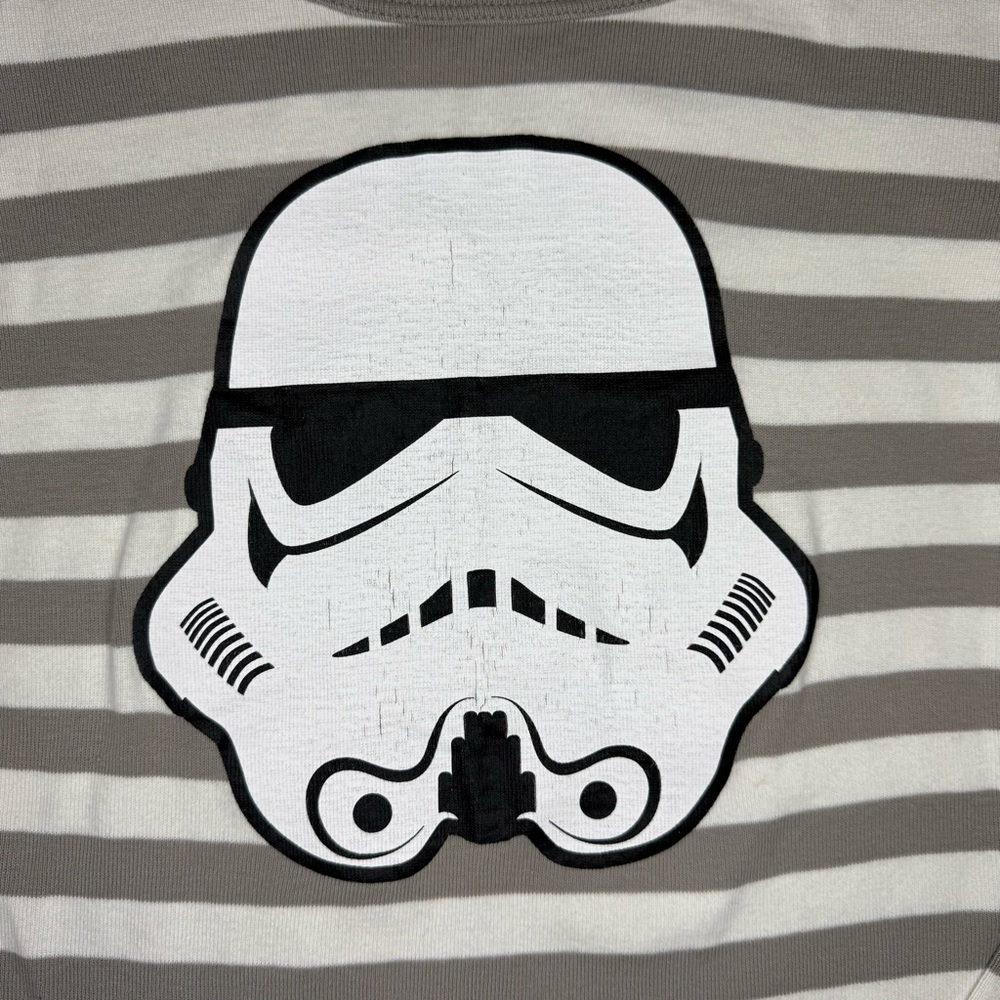 Hanna Andersson x Disney Star Wars Stormtrooper Striped Organic Pajama Set - Picture 4 of 8